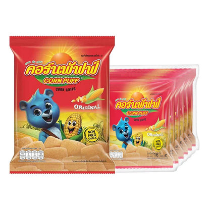 CORNPUFF Corn Chips Original 16g x12
