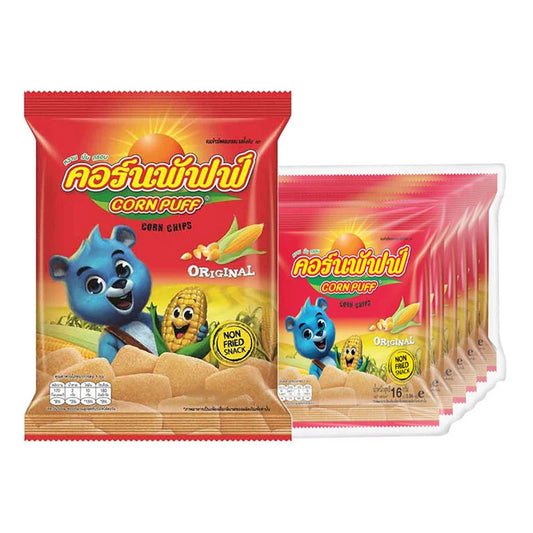 CORNPUFF Corn Chips Original 16g x12