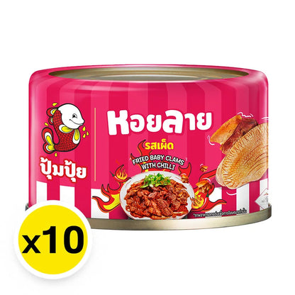 Pumpui Baby Clam Chili 40g x10