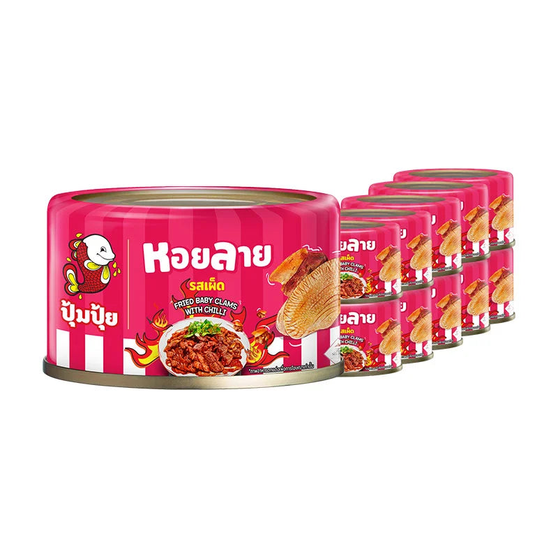 PUMPUI Baby Clam Chili 40g x10
