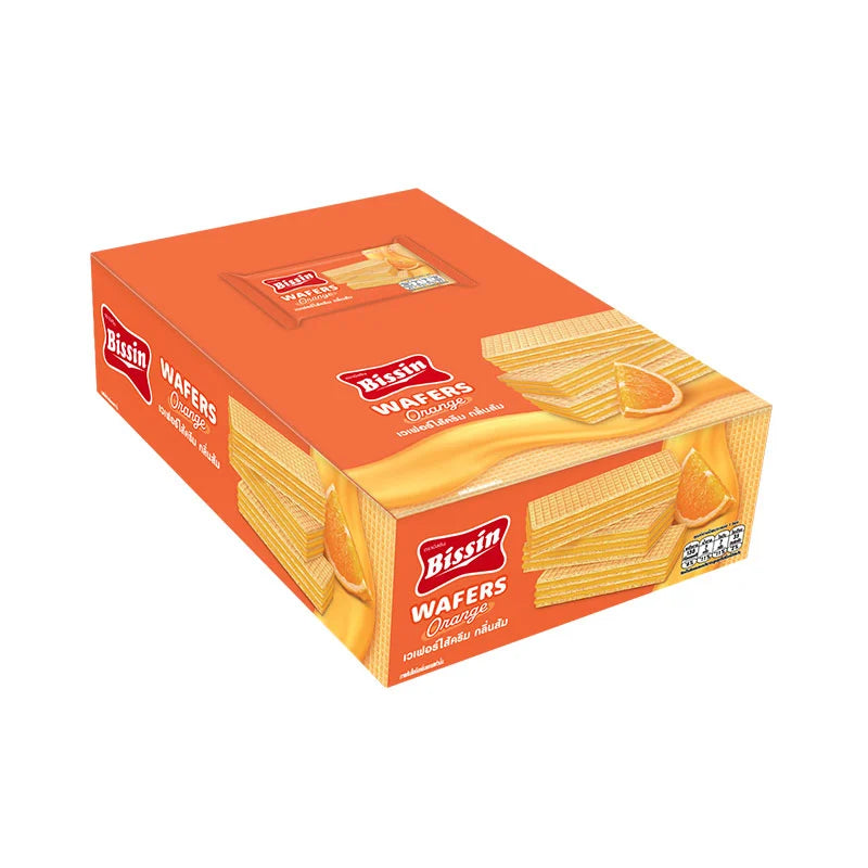 Bissin Wafer Orange Flavor 24g x12
