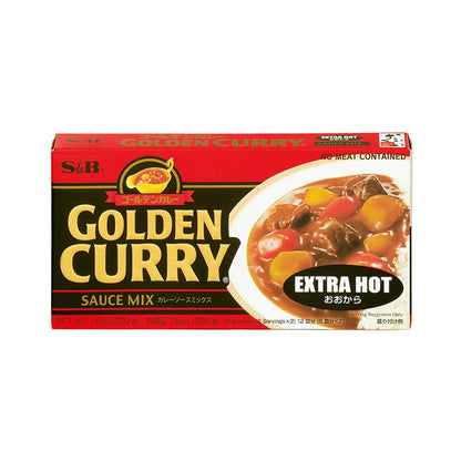 S&B Golden Curry Extra Hot 220g
