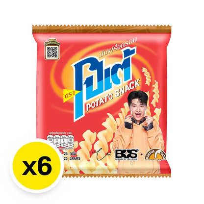 Potae Crispy Potato Snack 25g x6
