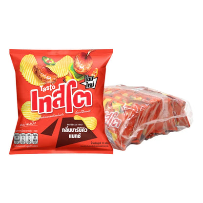 TASTO Potato Chips Barbecue Max 11g x12
