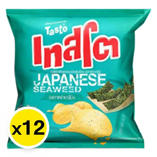 Tasto Potato Chips Japanese Seaweed 11g x12