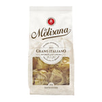 Dry grocery Lamolisana Fettucine No.104 pasta in 500g package, showcasing the long, flat noodle shape on a white background.