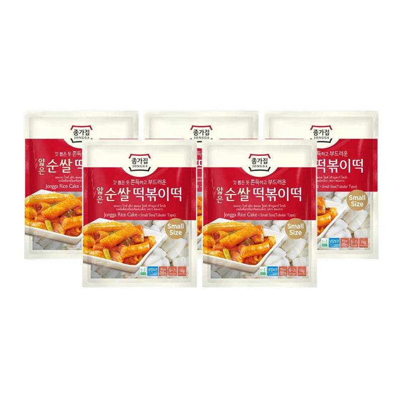 Jongga Rice Cake Small 1kg x5