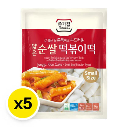 Jongga Rice Cake Small 1kg x5