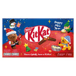 Kitkat Chocolate Festive Giftset 19.2g, dry grocery product featuring multiple Kitkat chocolate bars in festive packaging.
