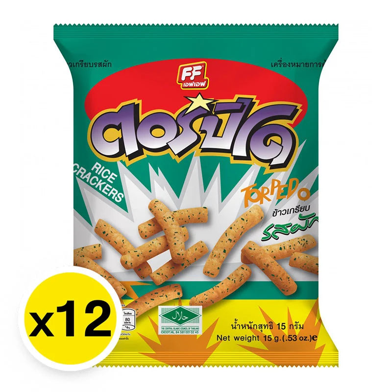 FF Torpedo Crispy Vegetable Chip 15g x12
