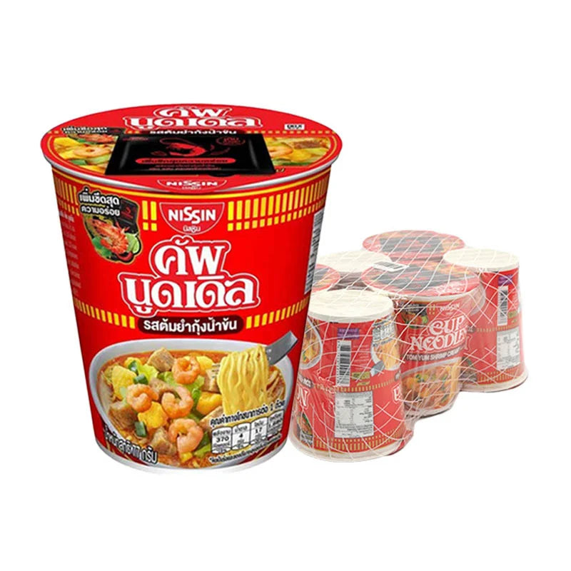 NISSIN Cup Tomyum Kungnamkon 77g x6