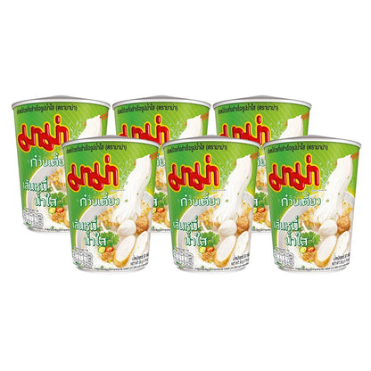 MAMA Cup White Noodles 50g x6