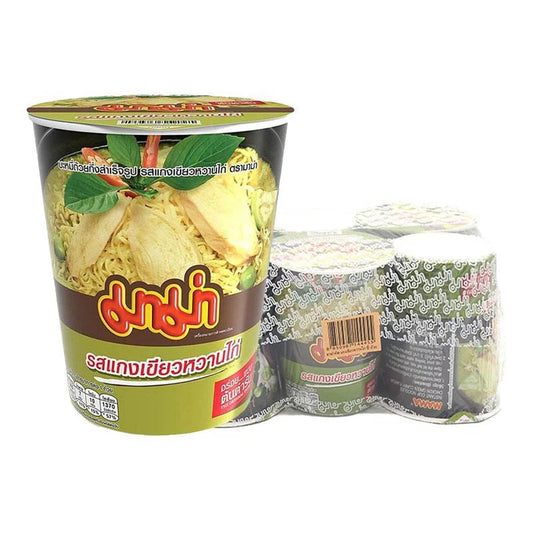 MAMA Cup Chicken Green Curry 60g x6