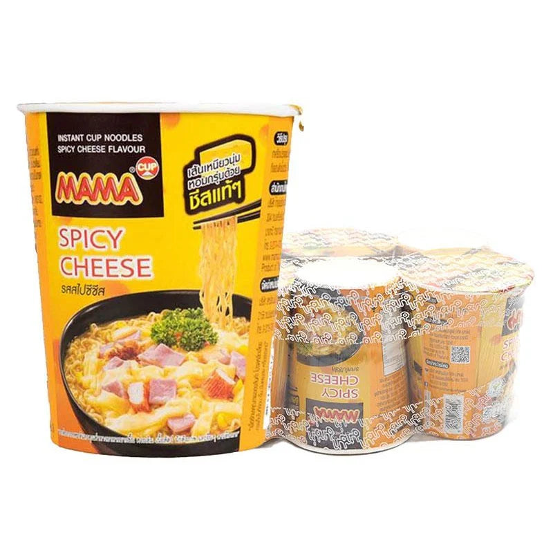 MAMA Cup Spicy Cheese 63g x6