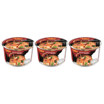WAIWAI Instant Noodle Tom Yum Shrimp Cream Soup 70g x3