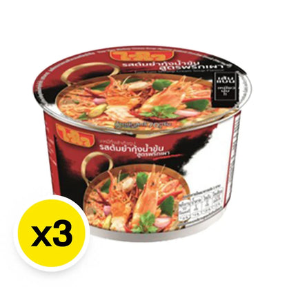 Waiwai Instant Noodle Tom Yum Shrimp Cream Soup 70g x3