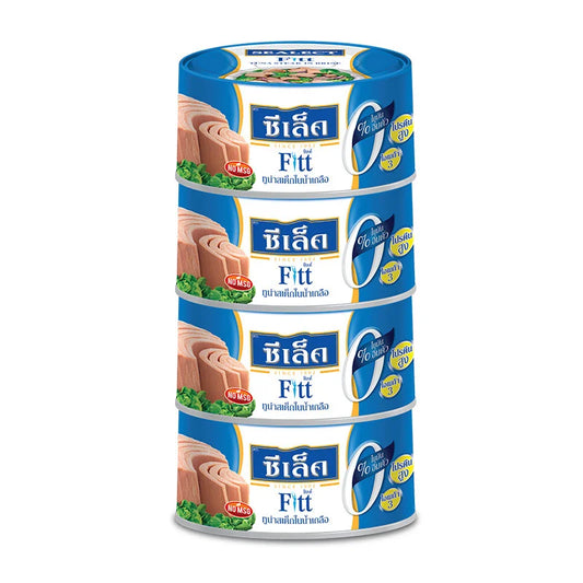 SEALECT Fitt Tuna Steak In Brine 165g x4