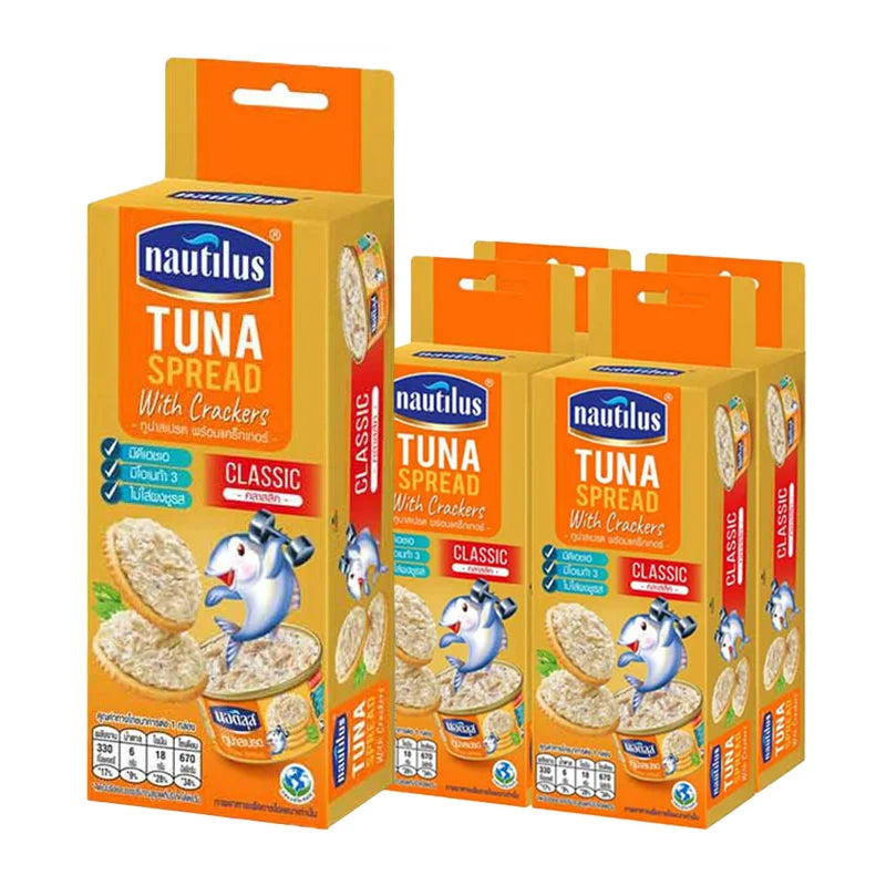 NAUTILUS Tuna Spread With Cracker 85g x4