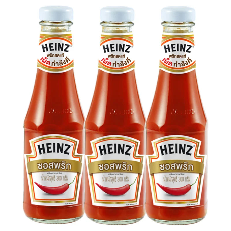 Heinz Chilli Sauce 300g x3