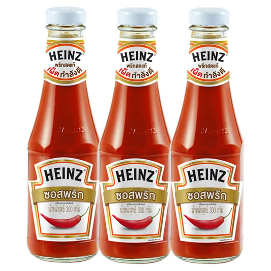 Heinz Chilli Sauce 300g x3