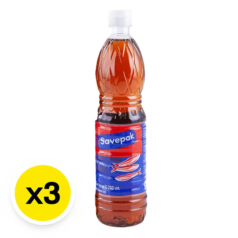 Savepak Fish Sauce 700ml x3