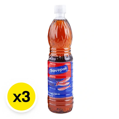 Savepak Fish Sauce 700ml x3