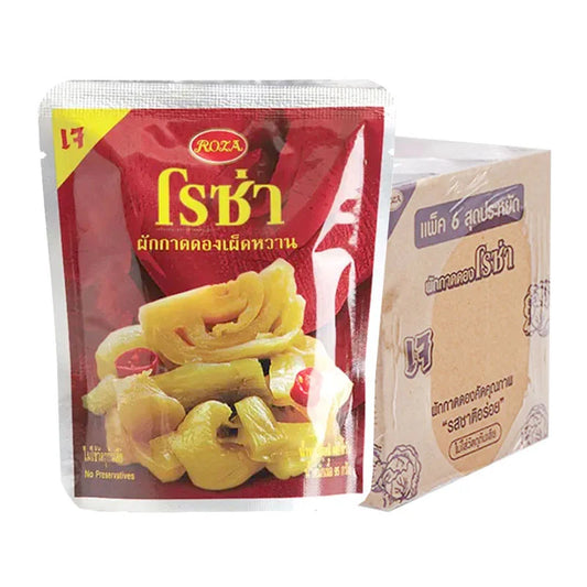 Roza Green Mustard Spicy Sweet 145g x6