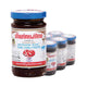 Maepranom Chili Paste 144g jar, shows vibrant red chili paste with chili peppers on label, in a clear glass jar.