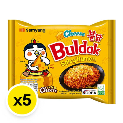 Samyang Ramen Hot Chicken Cheese 140g x5