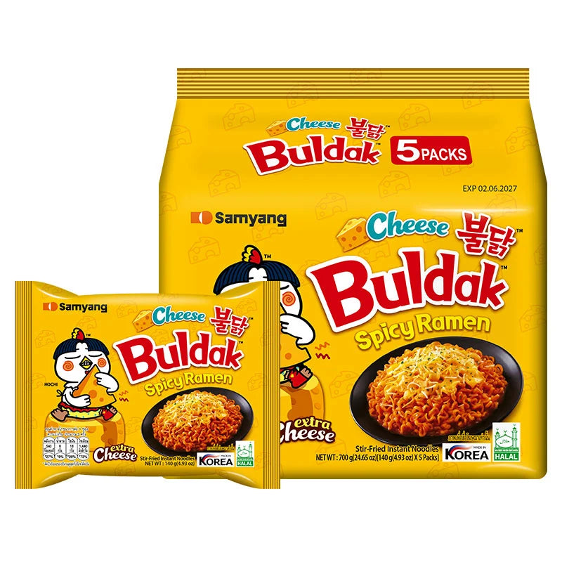 SAMYANG Ramen Hot Chicken Cheese 140g x5