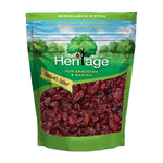 Heritage Cranberry Softmoist 500g package of dried cranberries for baking and snacking, with a resealable bag and label.