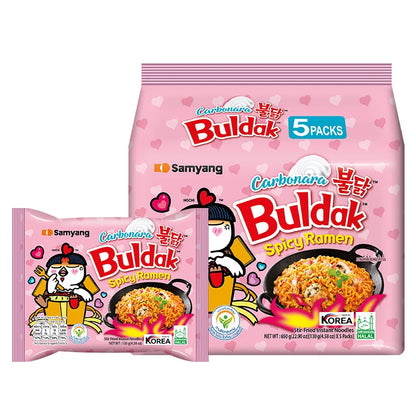 SAMYANG Ramen Hot Chicken Carbonara 130g x5