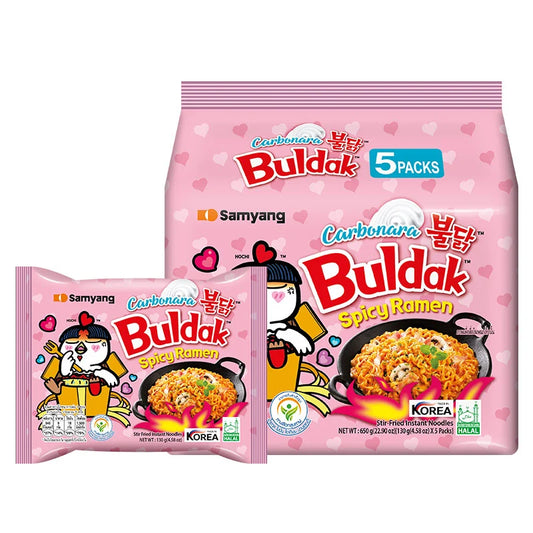 SAMYANG Ramen Hot Chicken Carbonara 130g x5