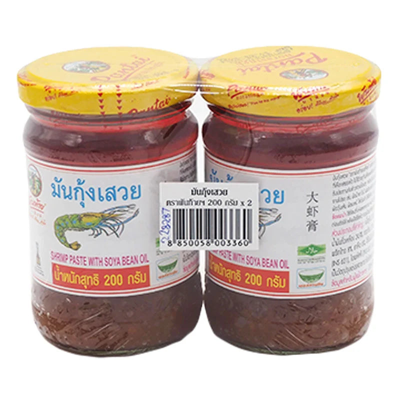 Pantainorasingh Shrimp Paste With Soy Bean Oil 200g x2