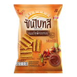 Sunbites Multigrain Snack BBQ flavor, crispy confectionery snack with multigrain ingredients, shown in the image.