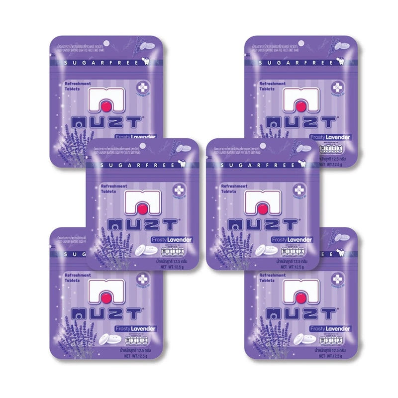 MUZT SUGAR-FREE Muzt Sugar Free Lozenges Frosty Lavender 12.5g x6