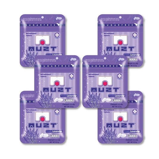 MUZT SUGAR-FREE Muzt Sugar Free Lozenges Frosty Lavender 12.5g x6