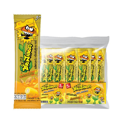 SUNSNACK Spicy Corn Cheese 12 Sachets 12g