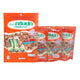 GREENNUT Crispy Green Peas and Shrimp snack in a 70g pack, showing the colorful, crunchy snack pieces in the image.