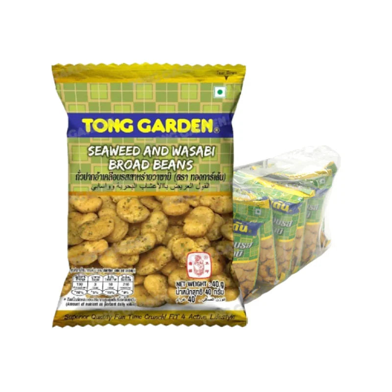 TONG GARDEN Wasabi Broad Beans 40g x6