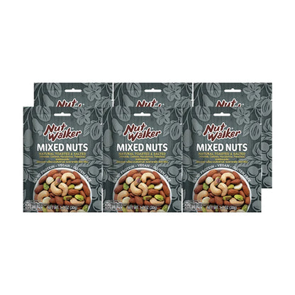 NUT Walker Mix Nuts Natural Toasted 30g x6