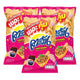 TAWAN Spicy Larb Flavor Tapioca Chips in 75g pack, showing crispy chips with spicy larb seasoning on a plate.