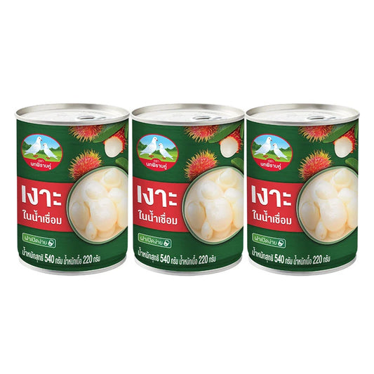 DOUBLE PIGEON Rambutan In Syrup 540g x3