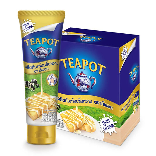 TEAPOT Squeeze Sweetened Condensed Milk 180g x8