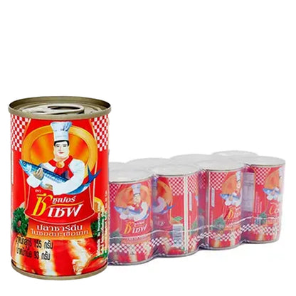 SUPER C CHEF Sardines In Tomato Sauce 155ml x10