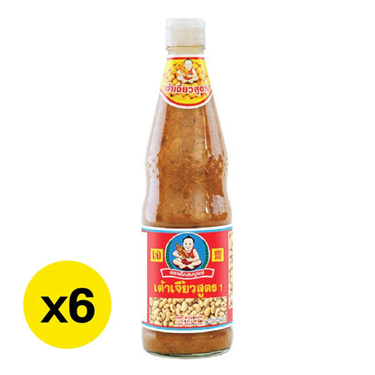 DEK SOM Boon Soybean Paste Recipe 1 350g x6