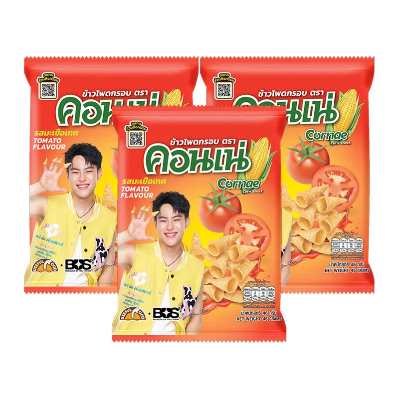CORNAE Corn Snack Tomato 46g x3