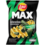 Lay's Max Nori Overload seaweed-flavored crunchy snack in bright packaging, showcasing the seaweed snack with crisp texture.