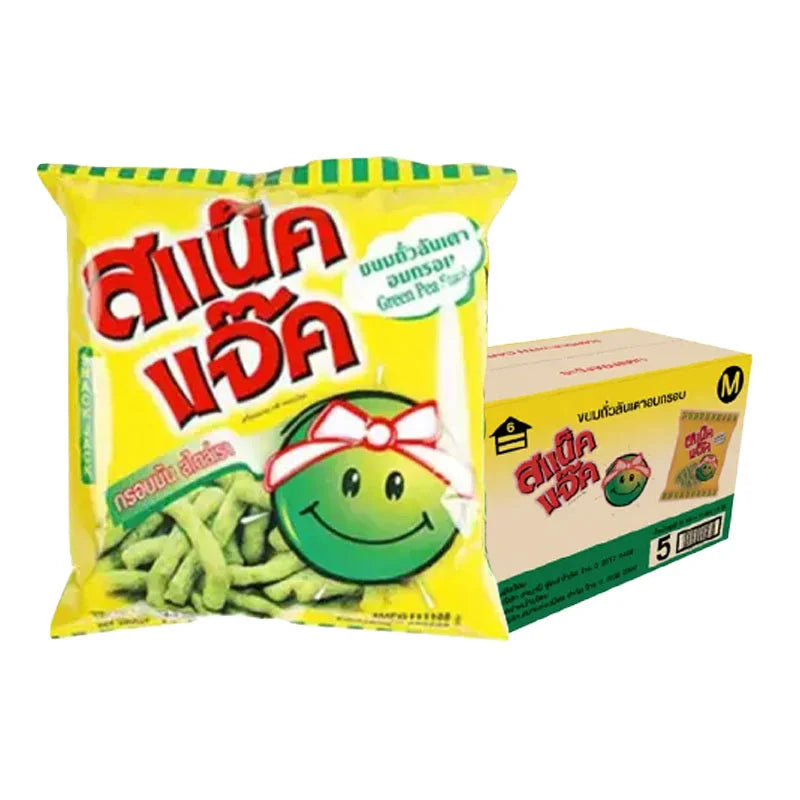 SNACK JACK Green Pea Snack Case 15g x72