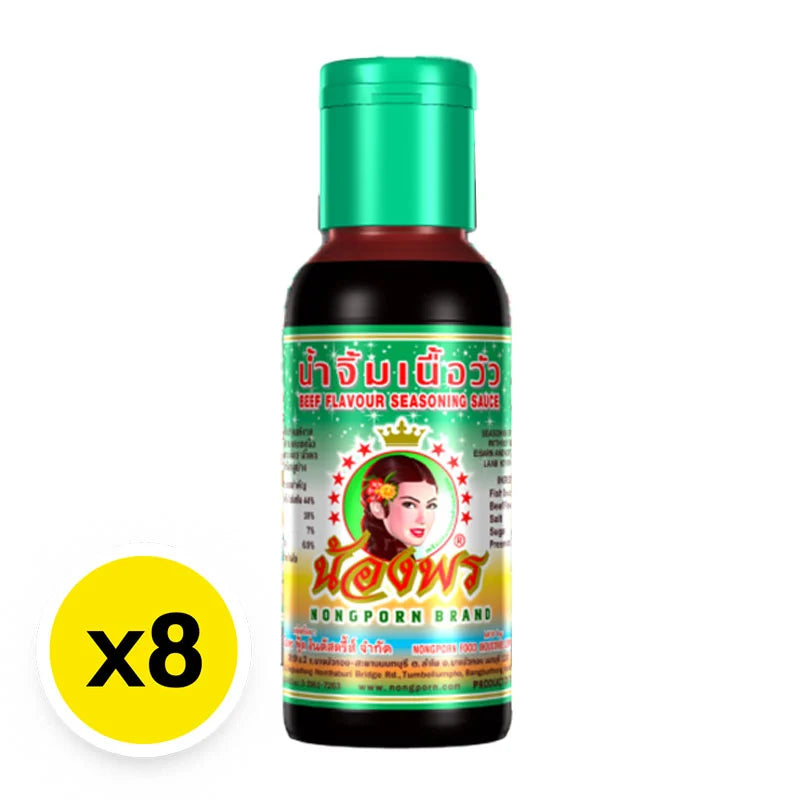 Nongporn Beef Seasoning Sauce 100ml x8